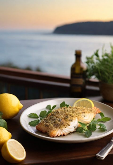 Crispy Lemon Herb Rockfish Recipe