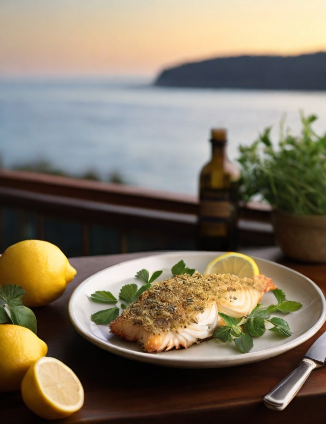 Crispy Lemon Herb Rockfish Recipe