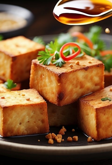 Irresistible Fried Tofu
