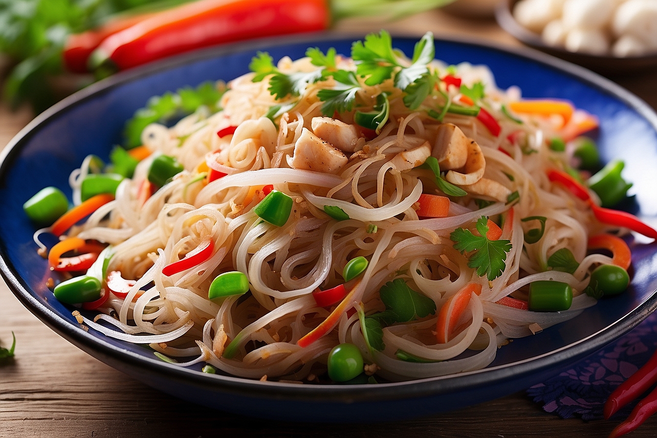 Thai Glass Noodle Delight A Savory and Refreshing Recipe