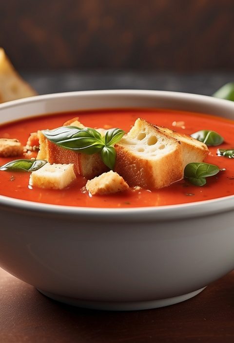 Creamy and Delicious Panera Bread Tomato Soup Recipe