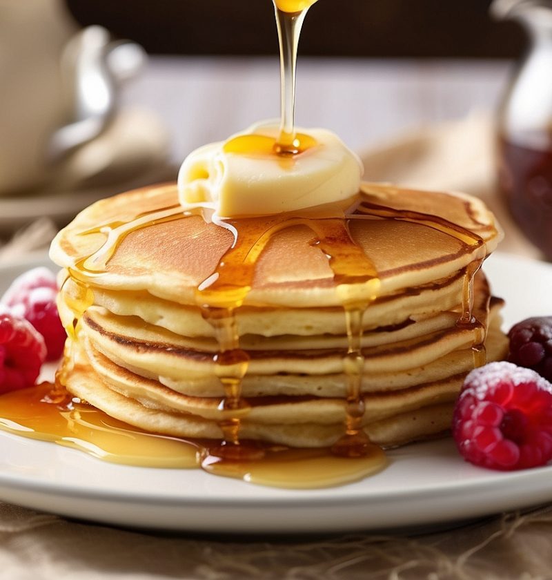 Fluffy Pancake Delight - No Baking Powder Pancake Recipe!