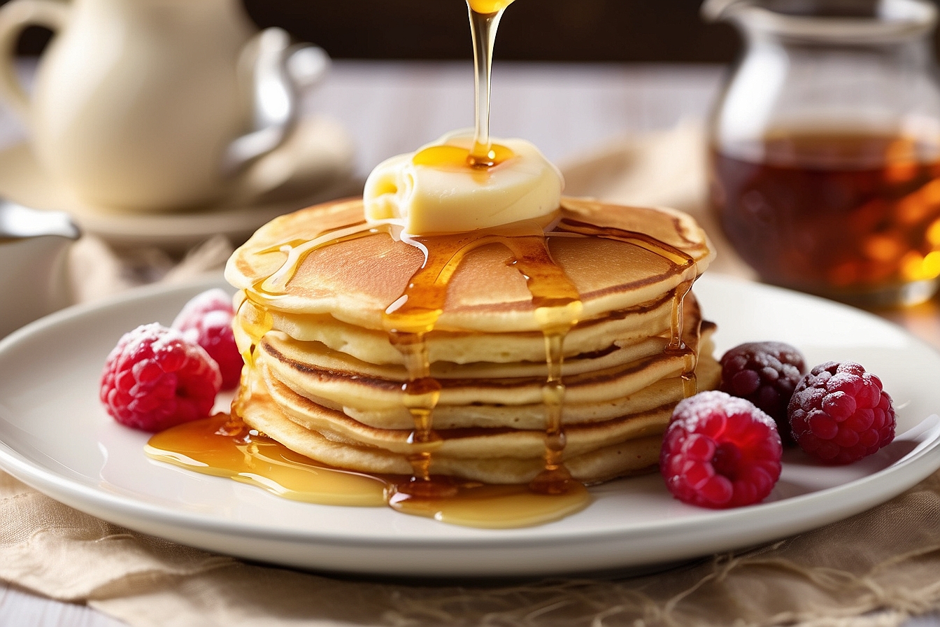 Fluffy Pancake Delight No Baking Powder Pancake Recipe