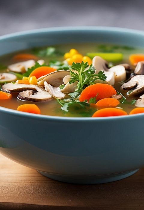 Fresh and Flavorful Vegetable Clear Soup