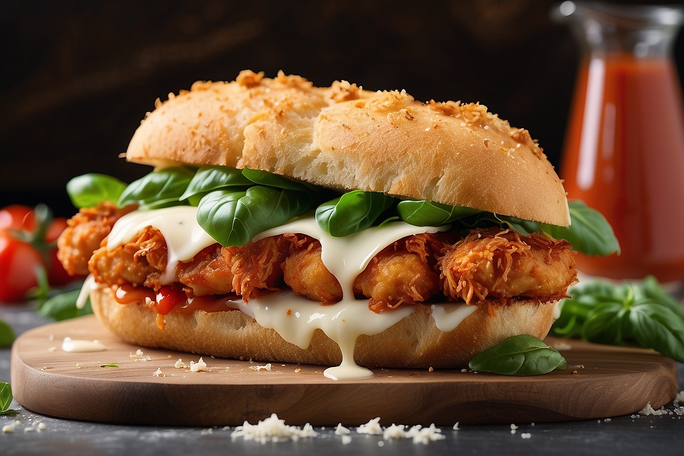 Irresistible Chicken Parmesan Sandwich Recipe fourhourbodycouple