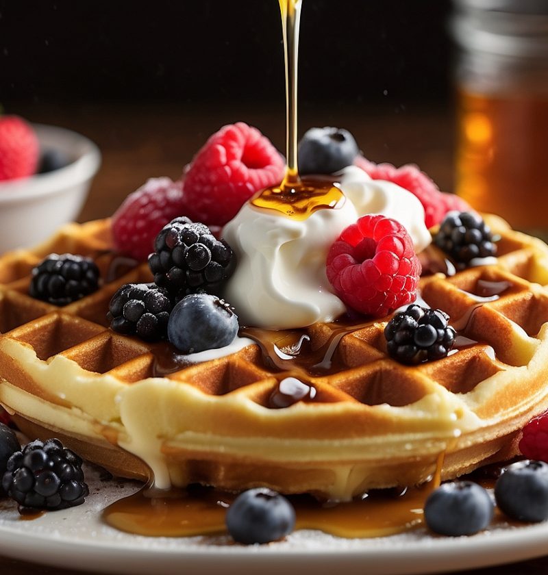 Irresistible Waffle Recipe for One