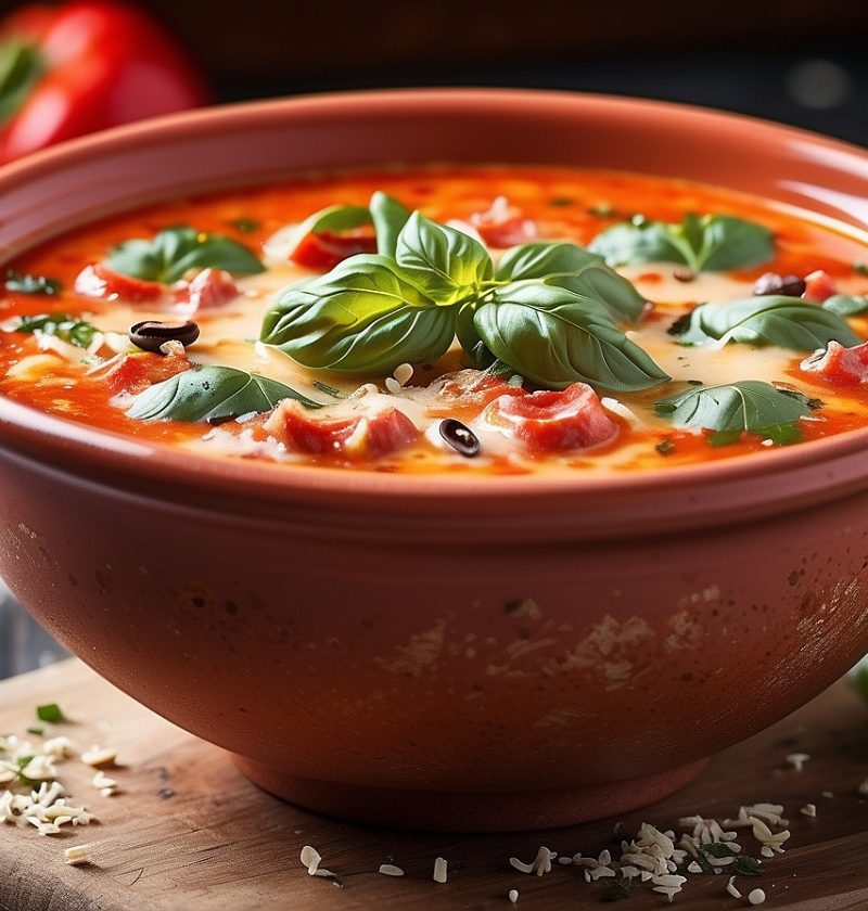 Savor the Flavor with Pizza Soup